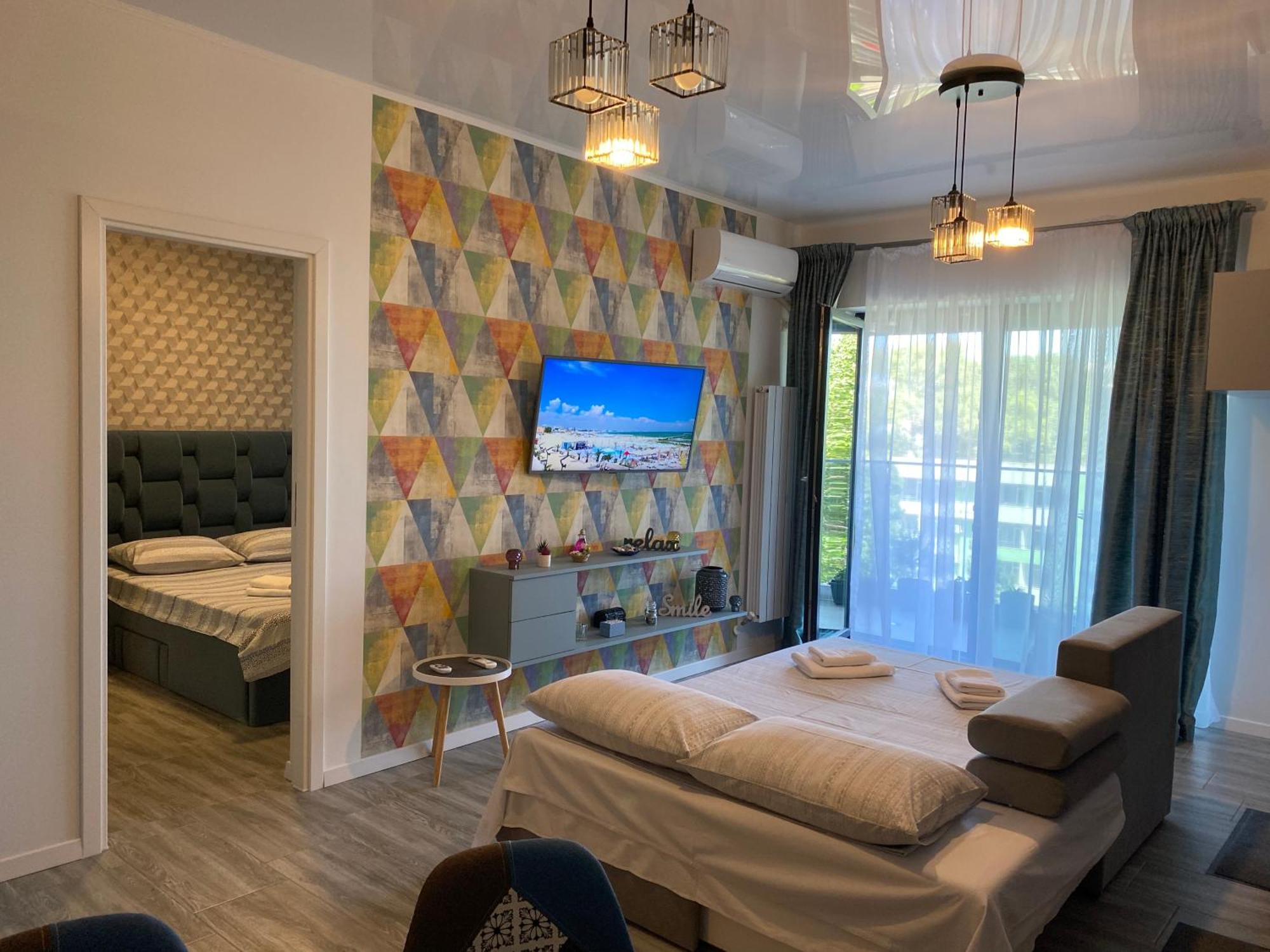 Elysse Sunrise Apartment Mamaia Exterior foto